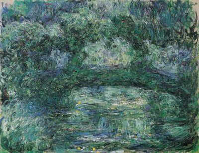 De Japanse Brug door Claude Monet